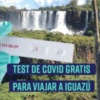 Test de Covid-19 gratis para viajar a Misiones, Iguazú.