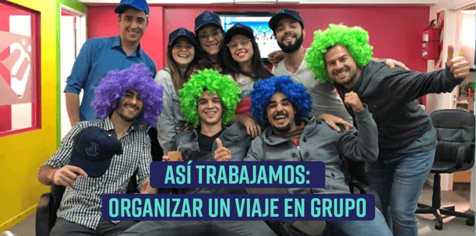 organizar un viaje en grupo