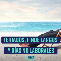 Feriados y finde largos 2022