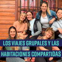 ¿Cómo son las habitaciones compartidas de los viajes grupales?