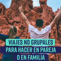 Viajes no grupales: Para hacer en pareja o familia