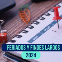 Feriados y Findes largo 2024