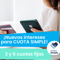 ¡Nuevos intereses para CUOTA SIMPLE 2025!